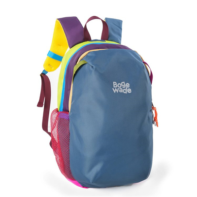 小众多巴胺撞色户外小号双肩包大学生通勤旅行包儿童出游小背包潮