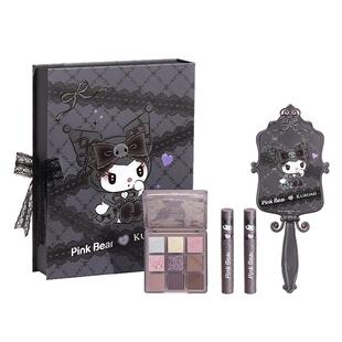 pinkbear皮可熊库洛米美乐蒂礼盒限定奶冻口红唇釉网球联名套组女