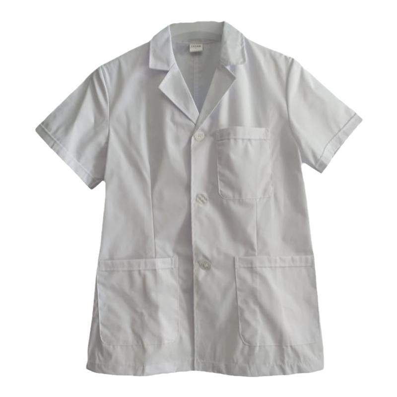 男女白大褂上衣医生服口腔医师服短袖短款长袖药店工作服夏装半袖
