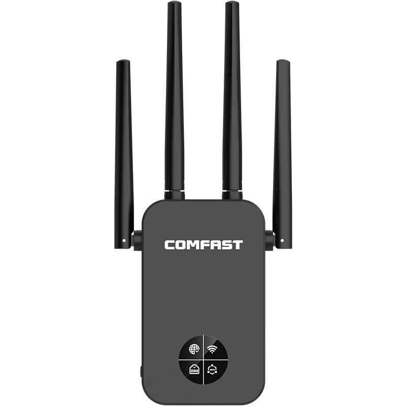 【顺丰包邮】COMFAST wifi信号放大器1200M千兆双频5G家用穿墙加强网络接收增强扩大功率无线中继器WR761AC