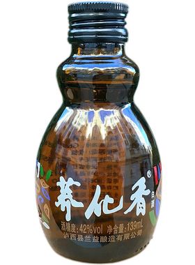 兰益松荞花香小瓶苦荞酒12瓶/箱