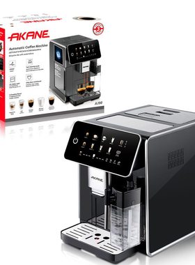AKＡＮＥ欧规跨境泵压　蒸汽式打奶泡机家用小型半自动意式咖啡机