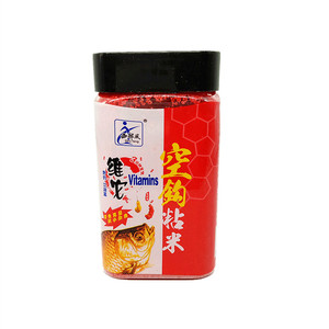 西部风鱼饵 摇一摇空钩粘粉红虫蛋奶空钩粘米蘸米野钓鲫鱼饵料