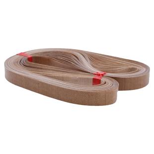 特氟龙热封口机皮带耐高温防粘拉链制袋机无接缝气柱葫芦膜皮带