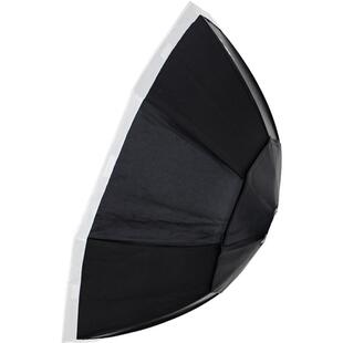 神牛95cm八角柔光箱折叠柔光灯罩影室闪光灯布透光摄影保荣卡口八角灯光罩金属伞骨遮光罩便携附件柔光器具