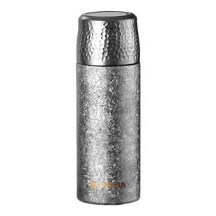 Bemega纯钛保温杯男款女大容量钛杯茶水分离焖泡茶水杯子生日礼物