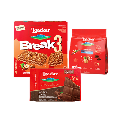 Loacker莱家进口巧克力饼干组合