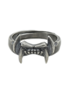 南风歌野兽原创设计孤独文艺戒指