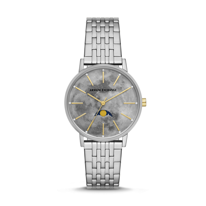 Armani Exchange阿玛尼手表男时尚潮流个性小众高级设计感腕表
