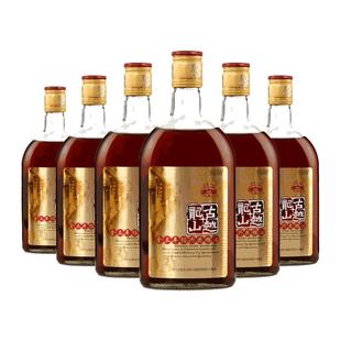 古越龙山绍兴黄酒金三年陈半干型花雕酒500ml*6瓶装绍兴酒老酒