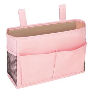 床头收纳挂袋宿舍上铺收纳置物婴儿车后置寝室挂袋床围栏收纳挂袋