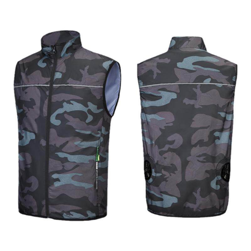 夏季男士空调服制冷风扇工作服电焊工劳保降温衣工人工地防晒背心