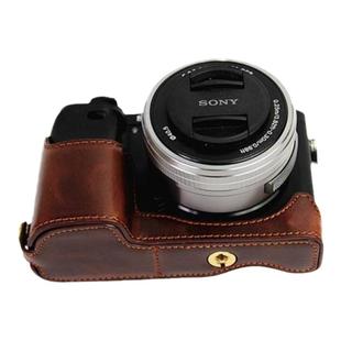 适用Sony A6700保护套索尼a6400/a6300/a6100微单相机包a6000底座