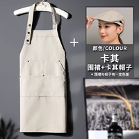 (Модель холста) висящая шея -Кхаки цвет+хаки шляпа