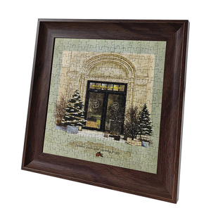 Comitok四季花店拼图成人169片丝绒蓝卡纸质摆台桌面艺术潮玩玩具