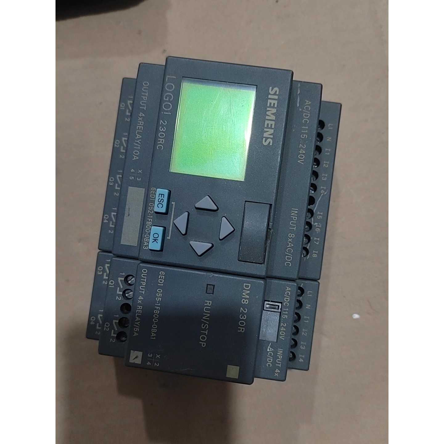 议价西门子LOGO DM8 230R数字输入输模块6ED105