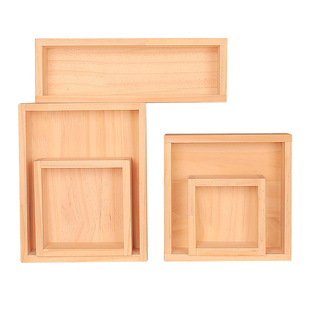 定制实木木箱桌面收纳整理家用木质车载储物箱子长方形木盒子定做