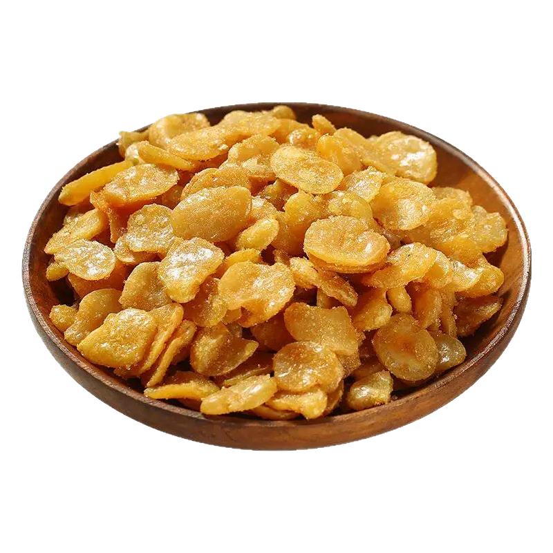 牛肉味蚕豆瓣去皮袋装香酥黄金蚕豆片兰花豆追剧下酒休闲零食食品