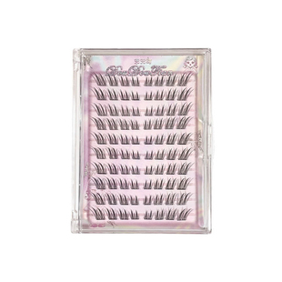 兜兜甜假睫毛我见犹怜呼吸感斜飞白玉兰妈生感自然仿真许妍同款