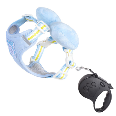 可爱蝴蝶结狗狗牵引绳