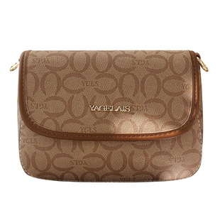 包包女新款高级感复古印花斜挎包日常百搭通勤小方包时尚字母小包