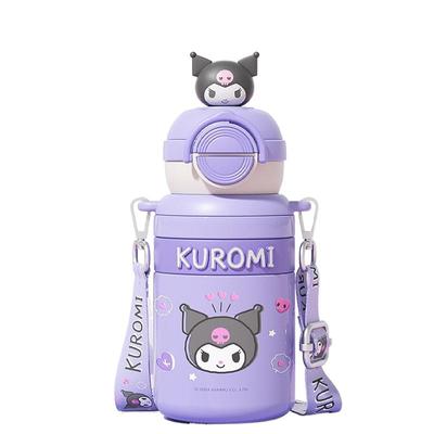 贝瑟斯儿童保温杯上学双饮吸管杯