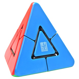 魔域二重奏魔方磁力异形塔中塔箭头三角金字塔幼儿园初学益智玩具