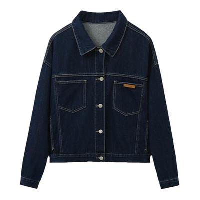 小小家休闲短牛仔外套小个子小码