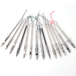 深水鱼镖鱼鳔弹弓长镖不锈钢三棱飞鲨镖鱼箭打鱼捕鱼六棱射鱼标