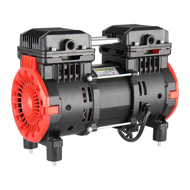 原装无油静音空压机机头550W/750W/1100W充气泵泵头铜线电机静音