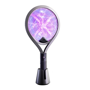 【德国权尚】电蚊拍充电式家用超强力自动灭蚊灯二合一蚊子电网拍