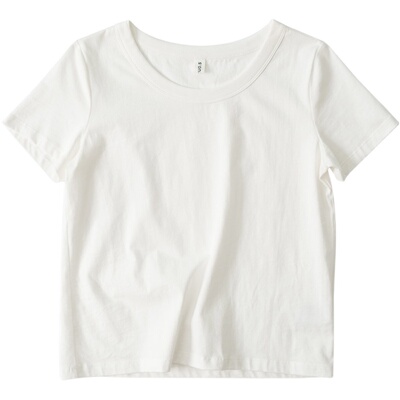 然若I纯棉短袖正肩T恤