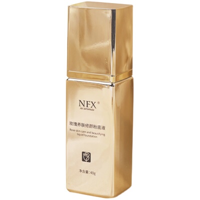NFX玫瑰养肤修颜粉底液久不脱妆