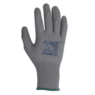 星宇手套pu518涂掌正品尼龙薄款贴合防滑防静电打包白色劳保