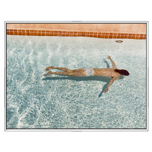 NONE ART大卫霍克尼波普北欧风轻奢客厅电表箱卧室墙面装饰画挂画