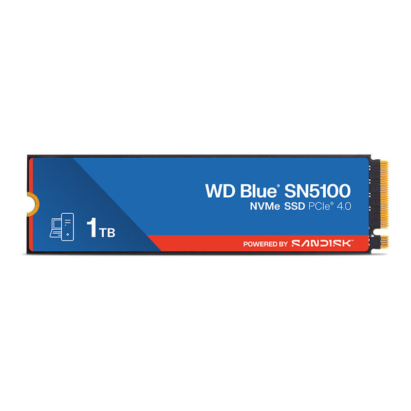 WD/西部数据SN7100/5100/5000/850X 1T台式2T笔记本M2固态硬盘SSD