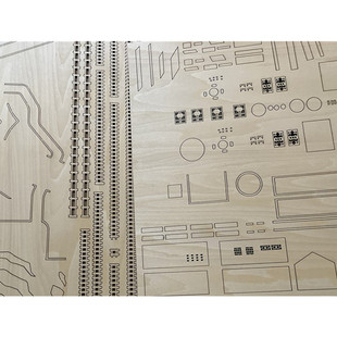 模型激光切割雕刻加工椴木板亚克力烧板打板刻板建筑环艺毕设定制