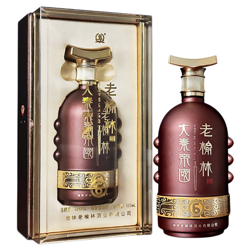 老榆林大秦帝国六年浓香型500mL