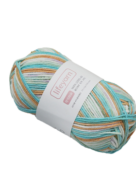 lifeyarn4股棉手工编织diy材料包