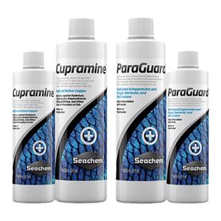 美国海化白点水治疗海水鱼大小白点鱼药烂肉水海缸检疫铜药白点净