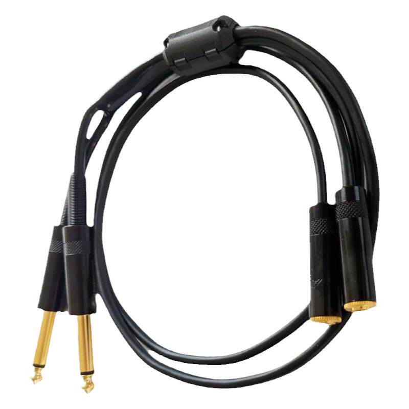 双6.5转双3.5母立体声音频线