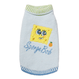 Hoopet × 海绵宝宝联名 半边绒毛衣猫狗秋冬外出穿小型犬狗衣服