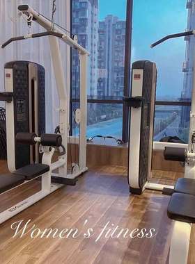 MZM健身房器械全套商用蝴蝶机直臂夹胸推胸高低拉背臀腿力量训练