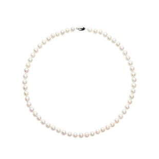礼兰珠宝 轻影S925银淡水极光欧若拉珍珠项链女款通勤珠宝高级感
