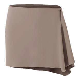 运动短裤女假两件新款速干跑步普拉提网球羽毛球瑜伽服宽松裙套装