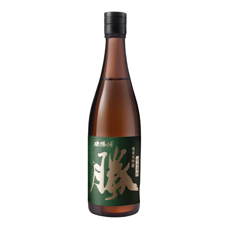 德胜清纯米大吟酿38国产有机清酒720ml三割八分礼盒装 高端送礼