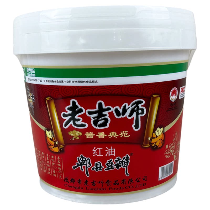 老吉师红油郫县豆瓣酱6kg商用