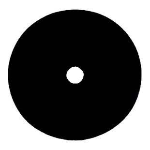 墨粉纸盘 整袋10张  放电记录纸 电火花 打点计时器用 物理实验器材 耗材