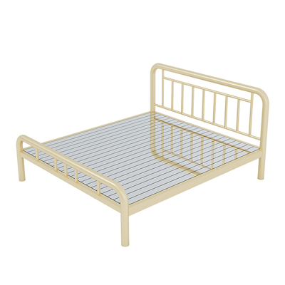 匠百盛加厚不锈钢304简约双人床