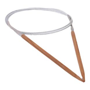 80cm长度环形针 炭化or原木棒针竹针 环形针毛衣针手工编织毛线